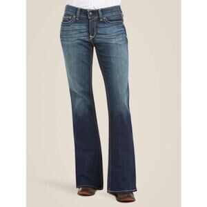 Ariat Perfect Rise Boot Denim Jeans 30 Short Dark Wash